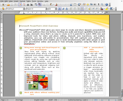 Free Download Open Office Xml