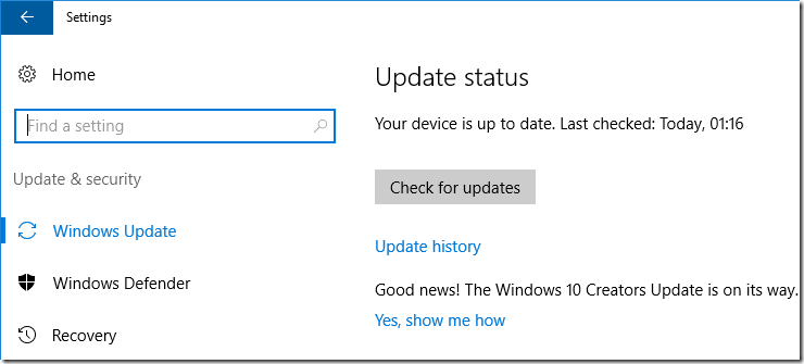 Disabling automatic update restarts Windows Server 2016 | Anderson's Writing