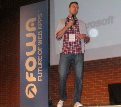 Ryan Carson at the Future of Web Apps London, 2009 Ryan Carson at the Future of Web Apps London, 2009