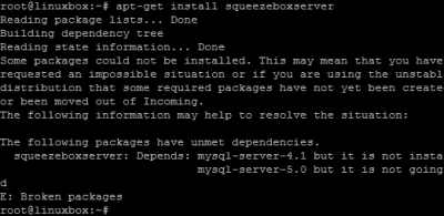 Apt-Get Depends But It Is Not Installable