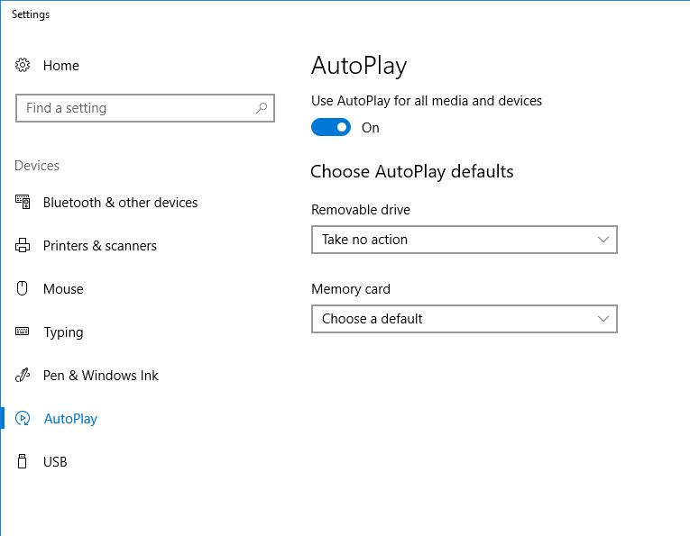 how to set default cd player windows 10